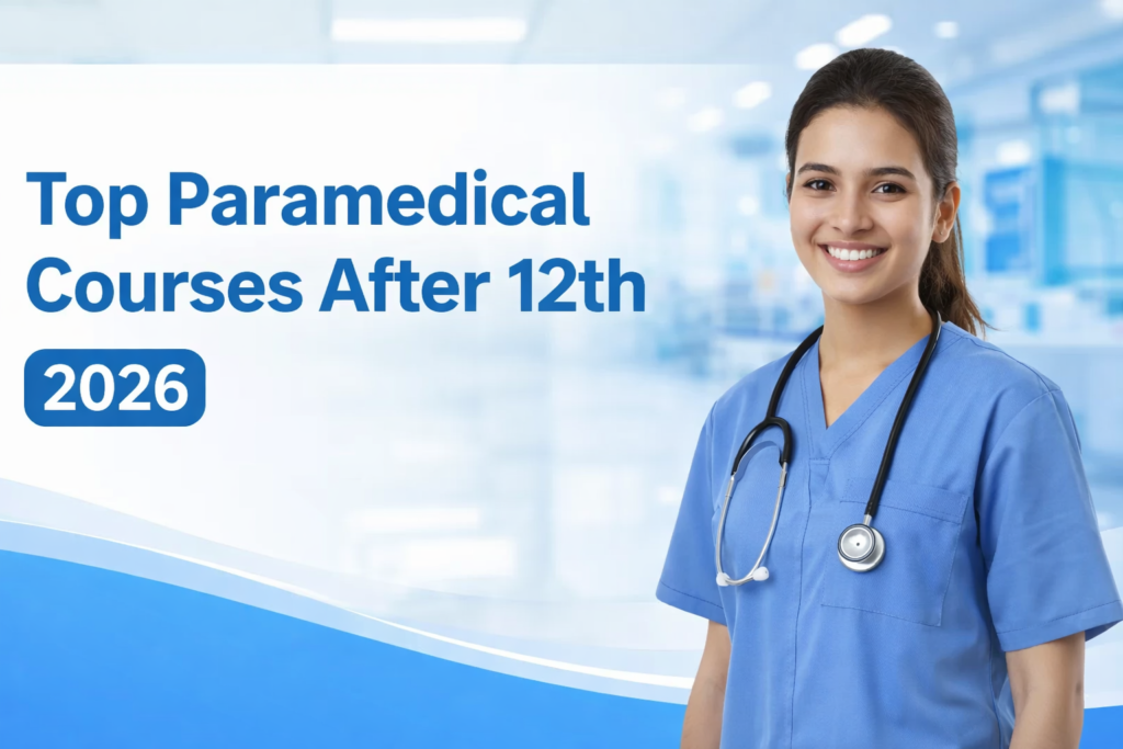 Paramedical courses after 12th are one of the fastest-growing career options in the healthcare sector